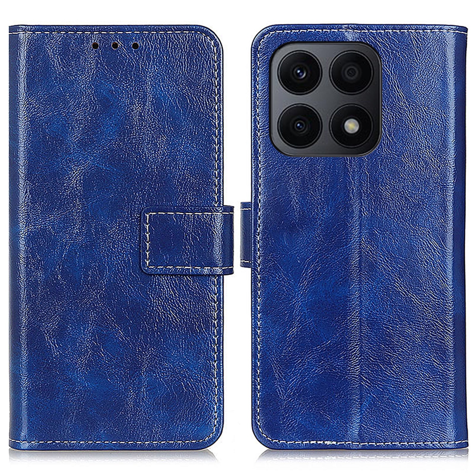 For Honor X8a 4G PU Leather Phone Cover Retro Crazy Horse Texture Stand Wallet Phone Case For Honor X8a 4G PU Leather Phone Cover Retro Crazy Horse Texture Stand Wallet Phone Case